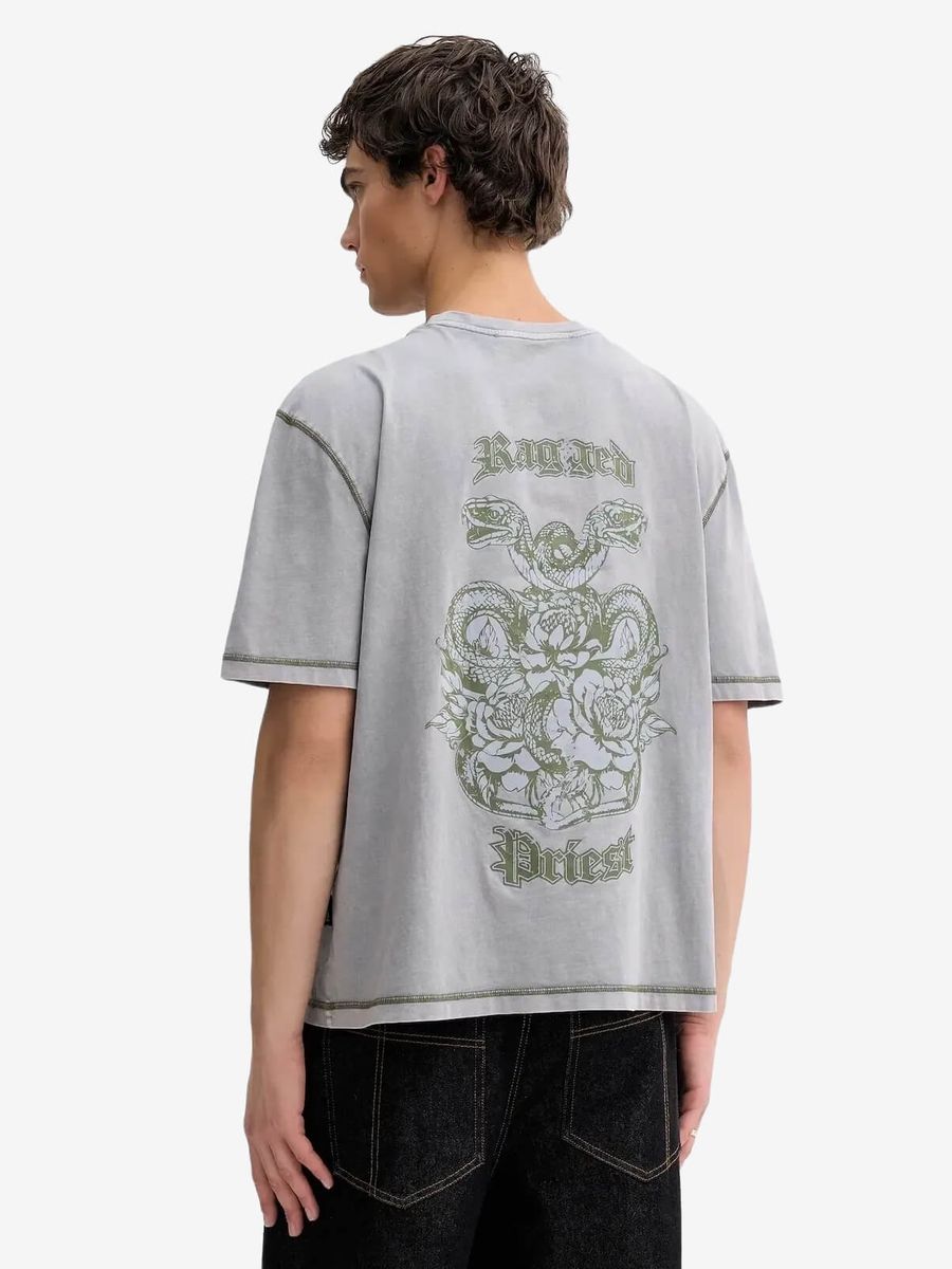 THE RAGGED PRIEST — Футболка Bite Tee Grey