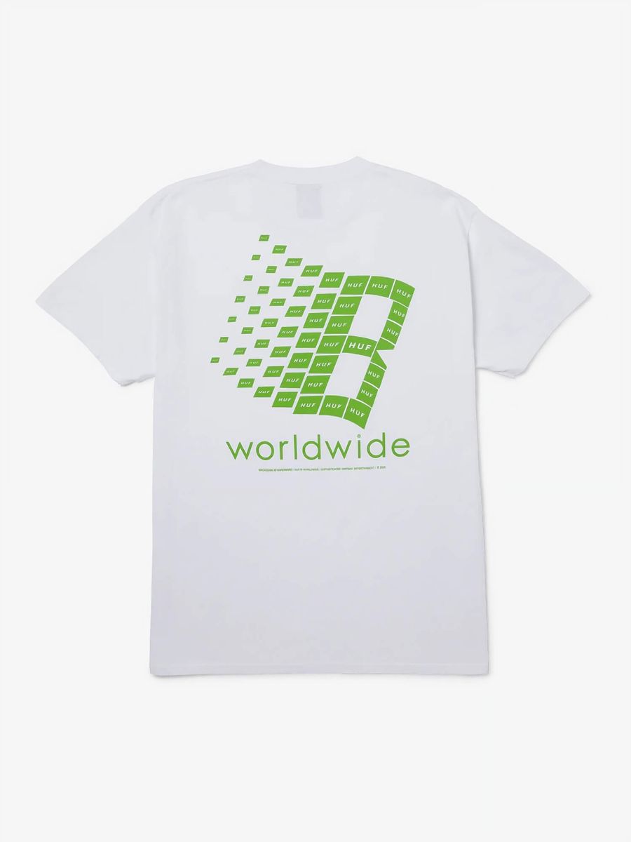 HUF — Футболка HUF X BRONZE S/S White