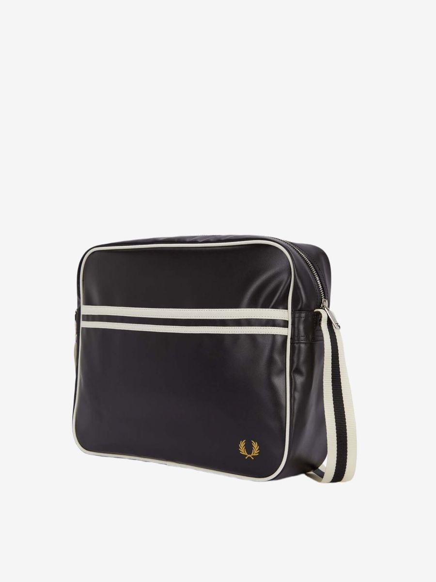 FRED PERRY — Сумка Classic Soulder Bag Black/Ecru