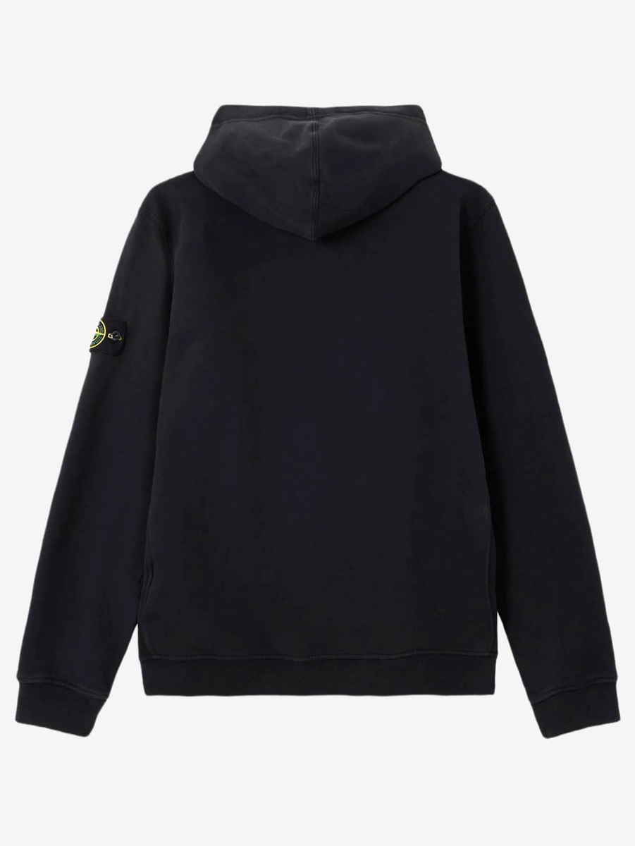 STONE ISLAND — Худи Brushed Organic Hood Black