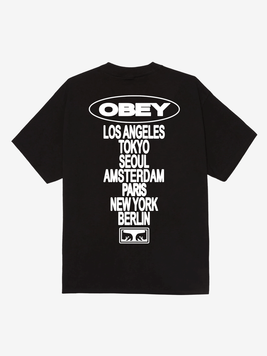 OBEY — Футболка Global Impact Black
