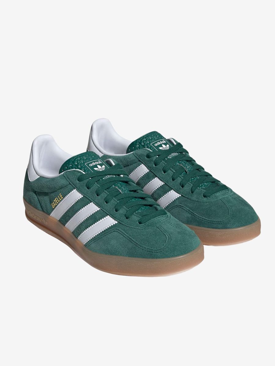 ADIDAS ORIGINALS — Gazelle Indoor Collegiate Green/White/Gum