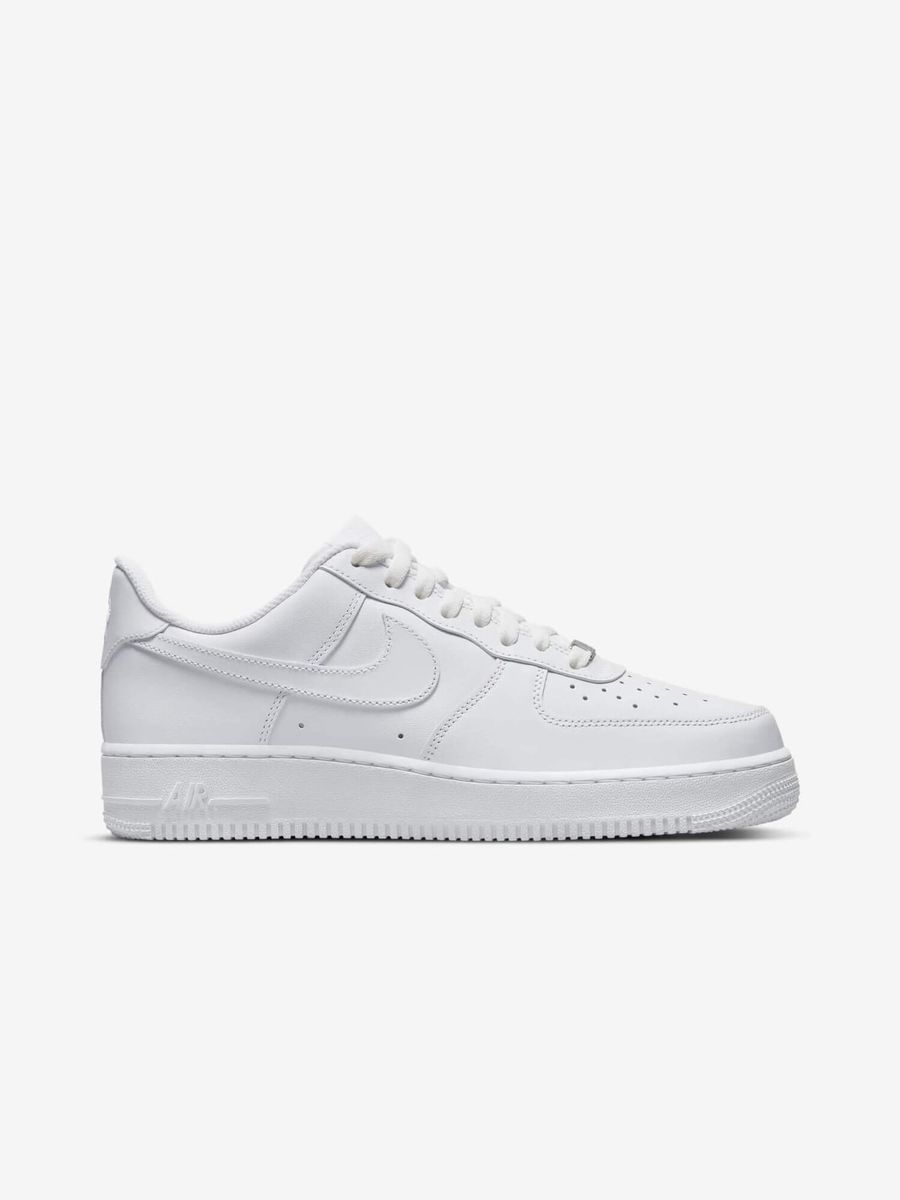 NIKE — Кроссовки Air Force 1 '07 Low White/White
