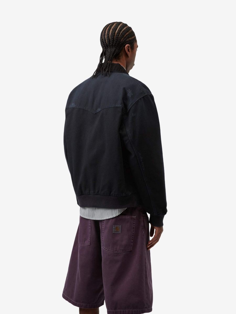 CARHARTT WIP — Куртка OG Santa Fe Jacket Black (Grind Washed)