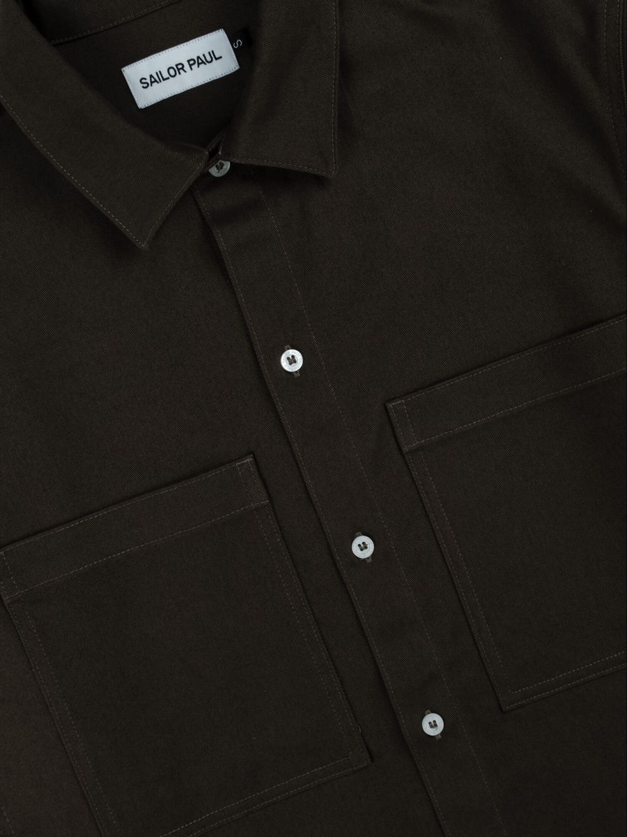 SAILOR PAUL — Рубашка Light Twill Khaki