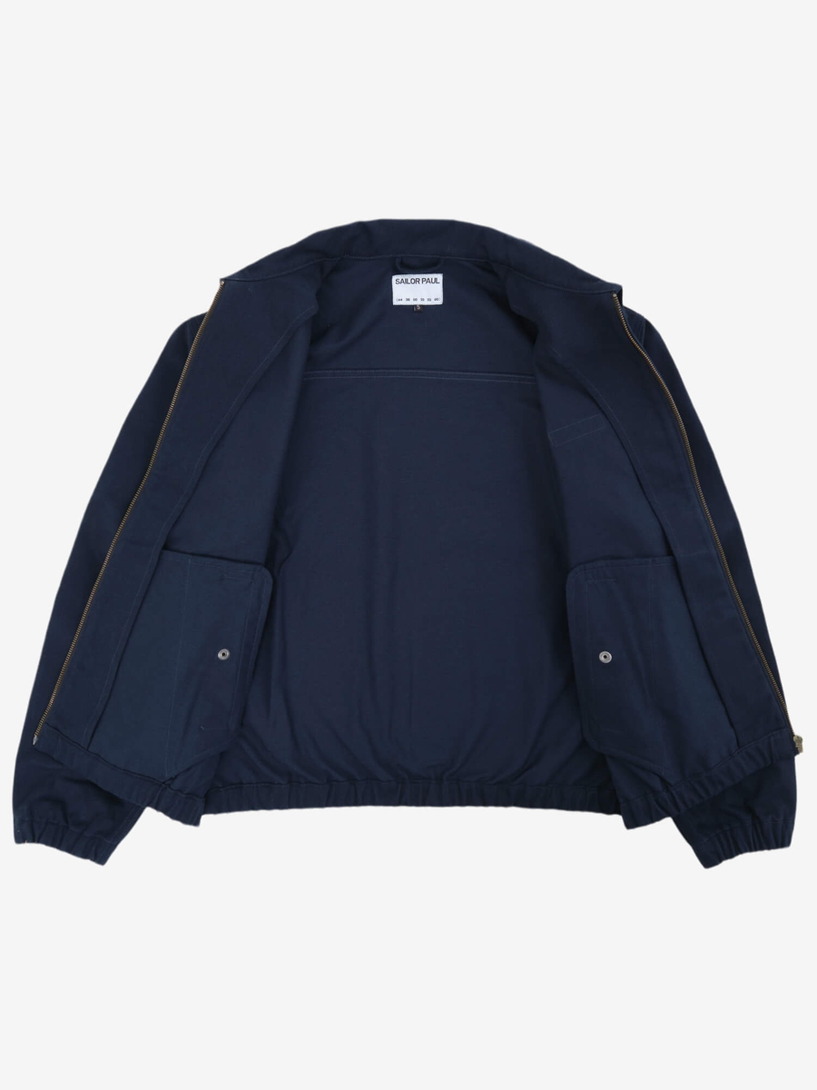 SAILOR PAUL — Куртка Text Logo Twill Jacket Нэви