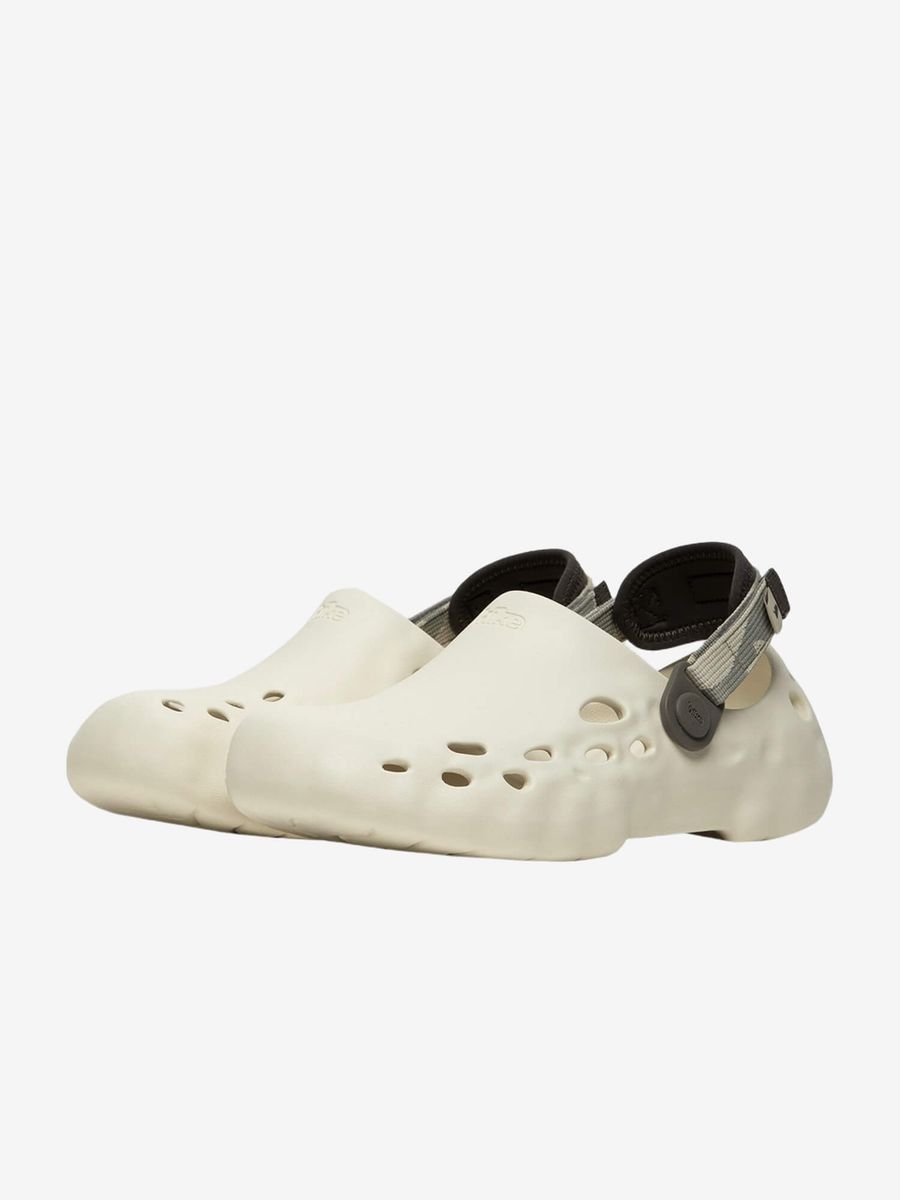 HIKES — Клоги Marble Clogs Bone White