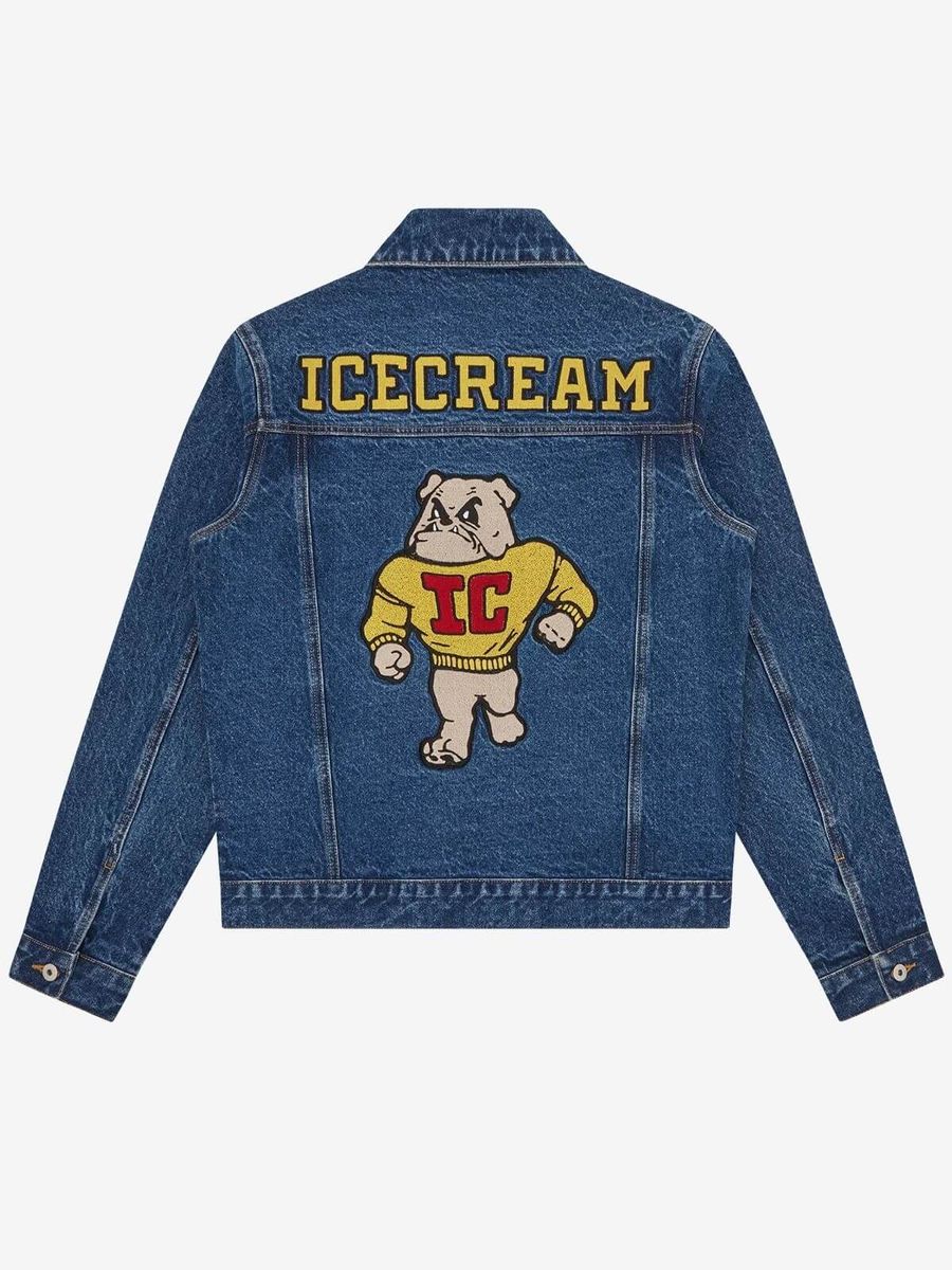 ICECREAM — Куртка Mascot Denim Trucker Jacket Mid Wash Blue