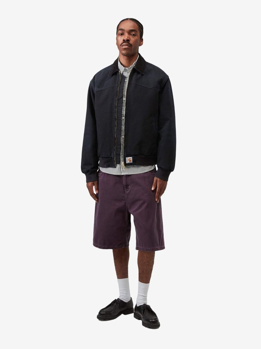 CARHARTT WIP — Куртка OG Santa Fe Jacket Black (Grind Washed)