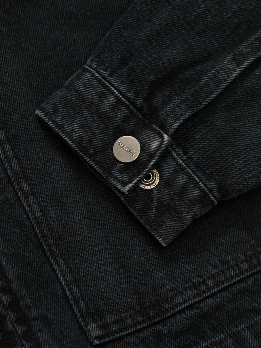 SAILOR PAUL — Куртка SP Dock Denim Jacket Черный (Стонвош)