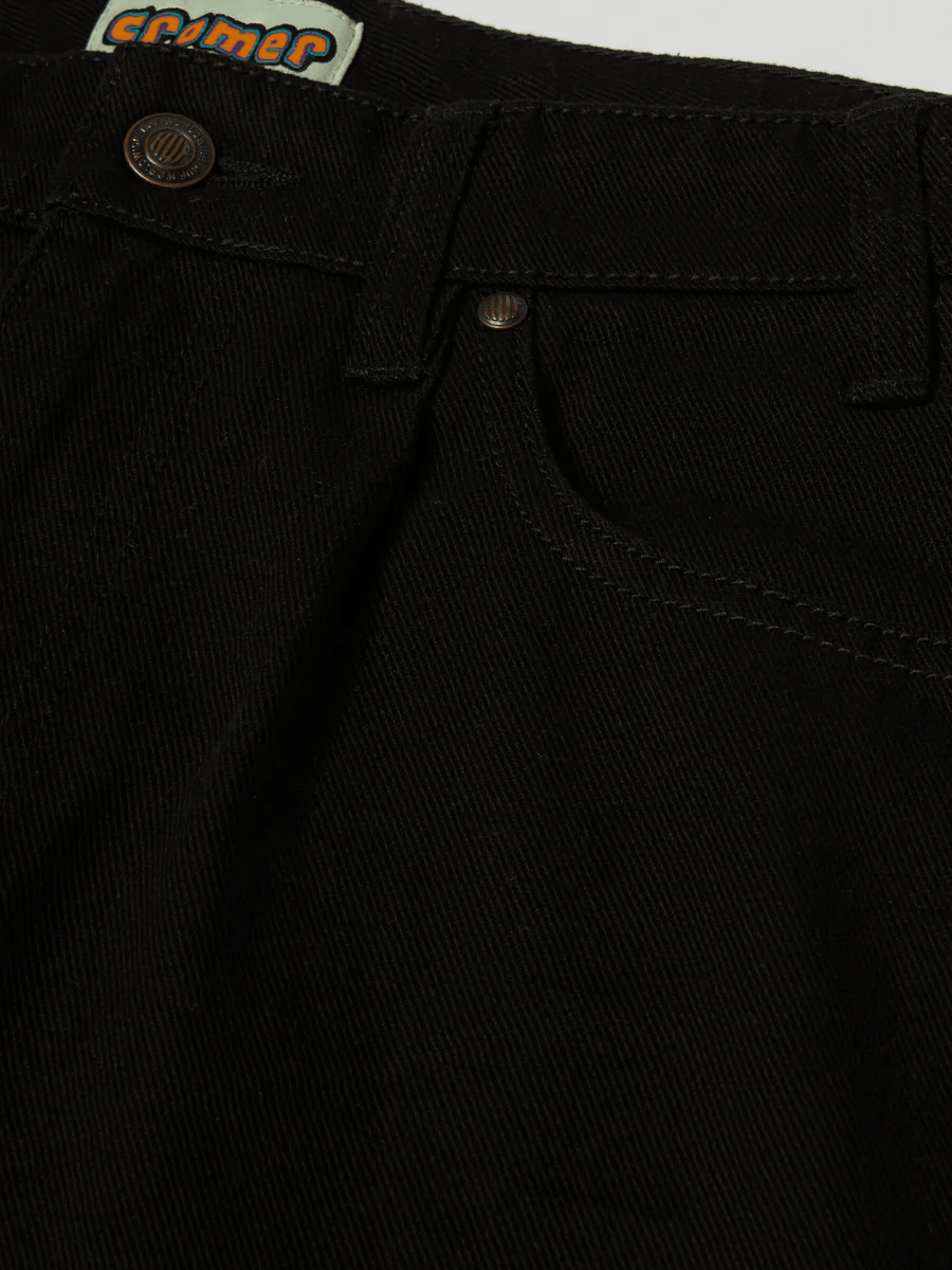 HUF — Джинсы Cromer Pant (Baggy Fit) Black/Copper