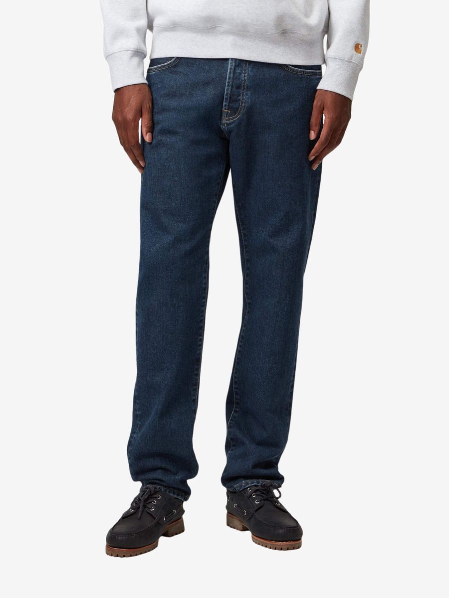 CARHARTT WIP — Джинсы Klondike Blue Stone Washed