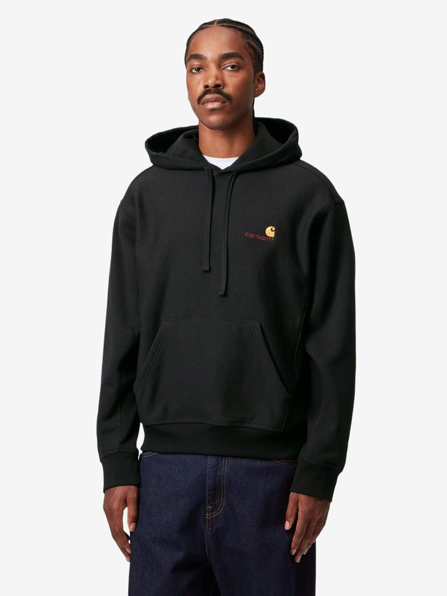 CARHARTT WIP — Худи American Script Black