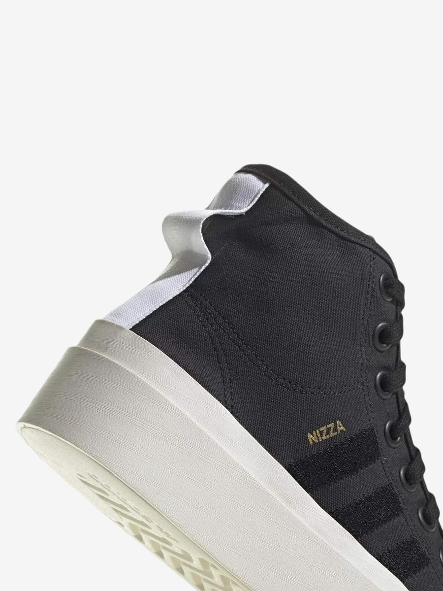 ADIDAS ORIGINALS — Nizza Bonega Mid Core Black/Cloud White