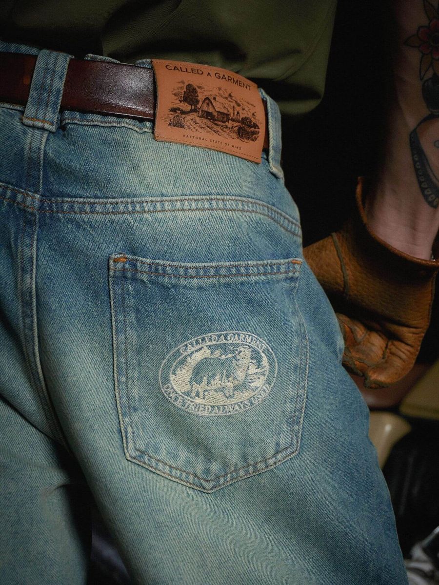 CALLED A GARMENT — Джинсы Pastoral Wide Vintage Indigo