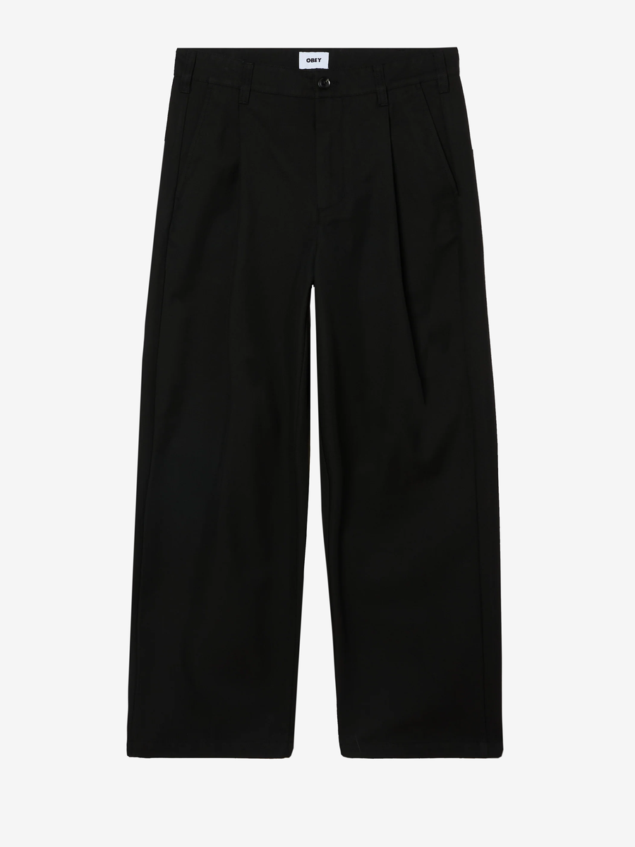 OBEY — Брюки Dean Pleated Pant Black