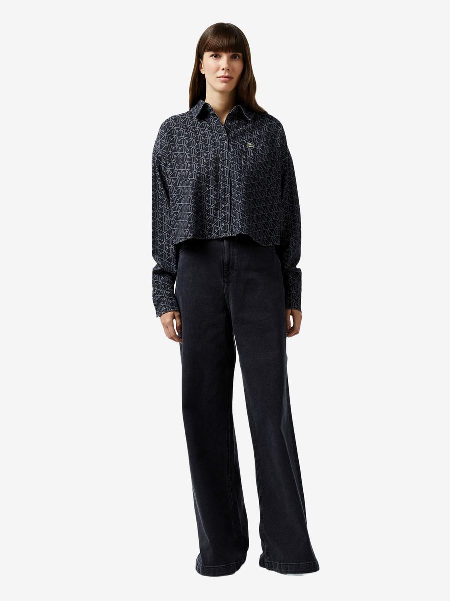 LACOSTE — Джинсы W High Weist Grey