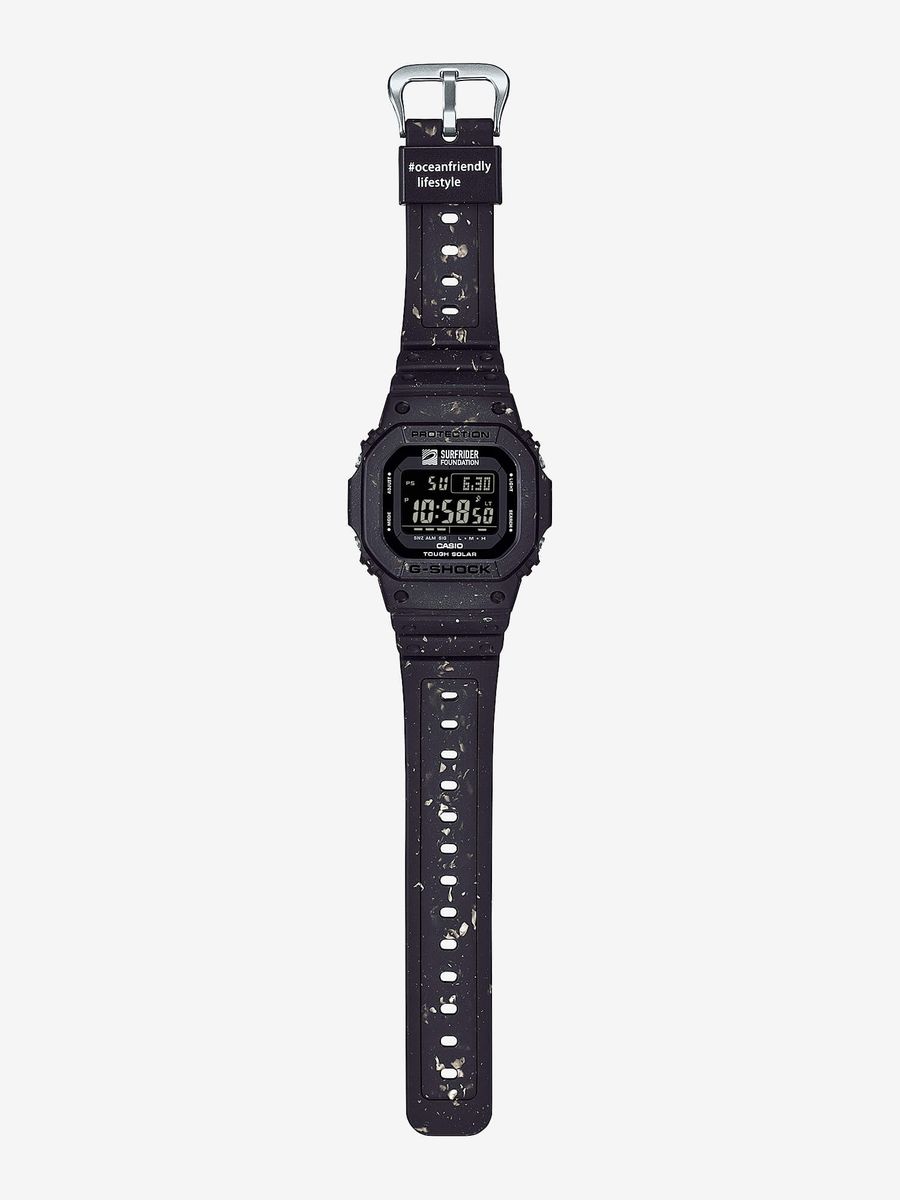 CASIO — Часы G-SHOCK x Surfrider Foundation G-5600SRF-1 Black Texture