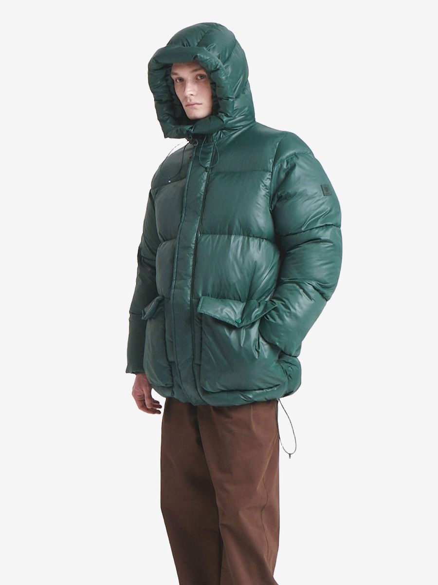 МЕЧ — Куртка FW24 Puffer Long Pine Green