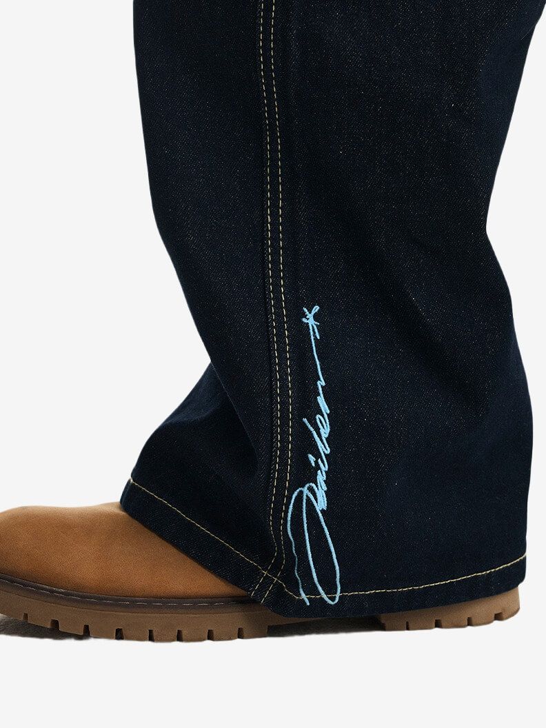 BRÛLER D’AMOUR — Джинсы Jeans Patrimoine Raw Denim