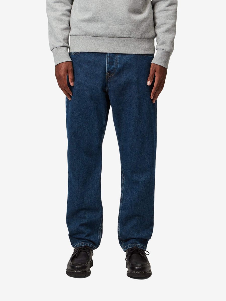 CARHARTT WIP — Джинсы Newel Blue (Stone Washed)