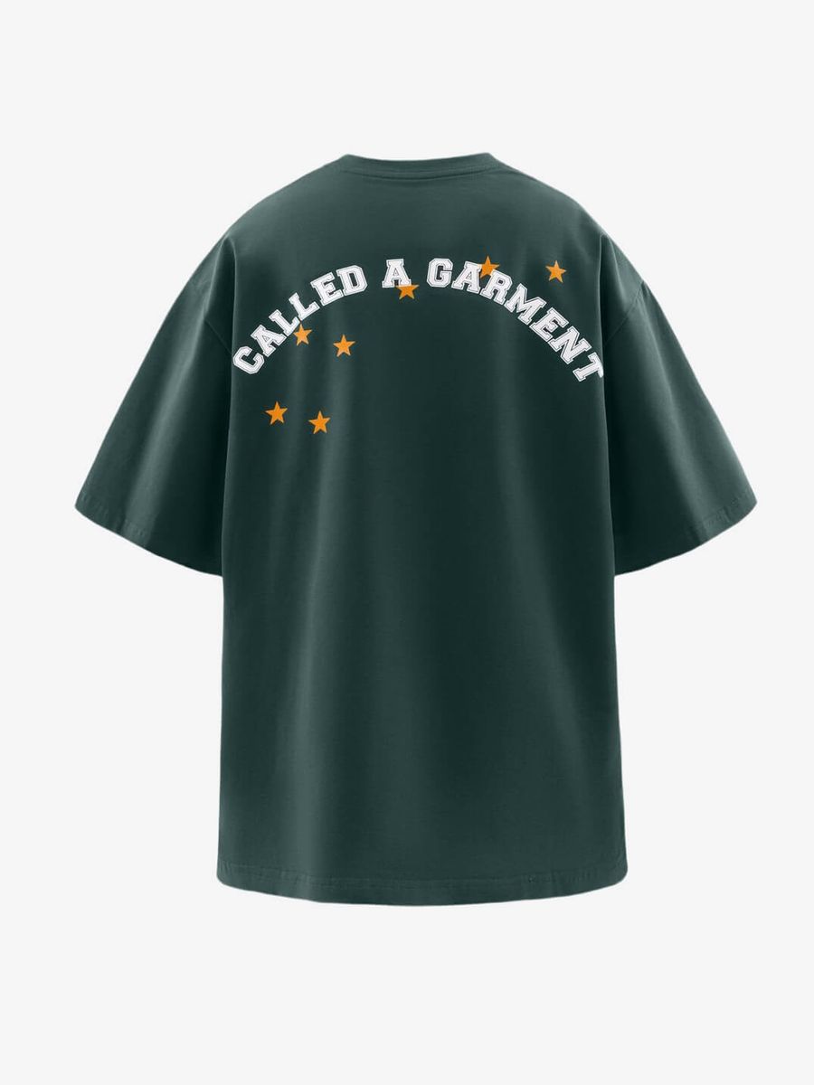 CALLED A GARMENT — Футболка Team Темно-Зеленый