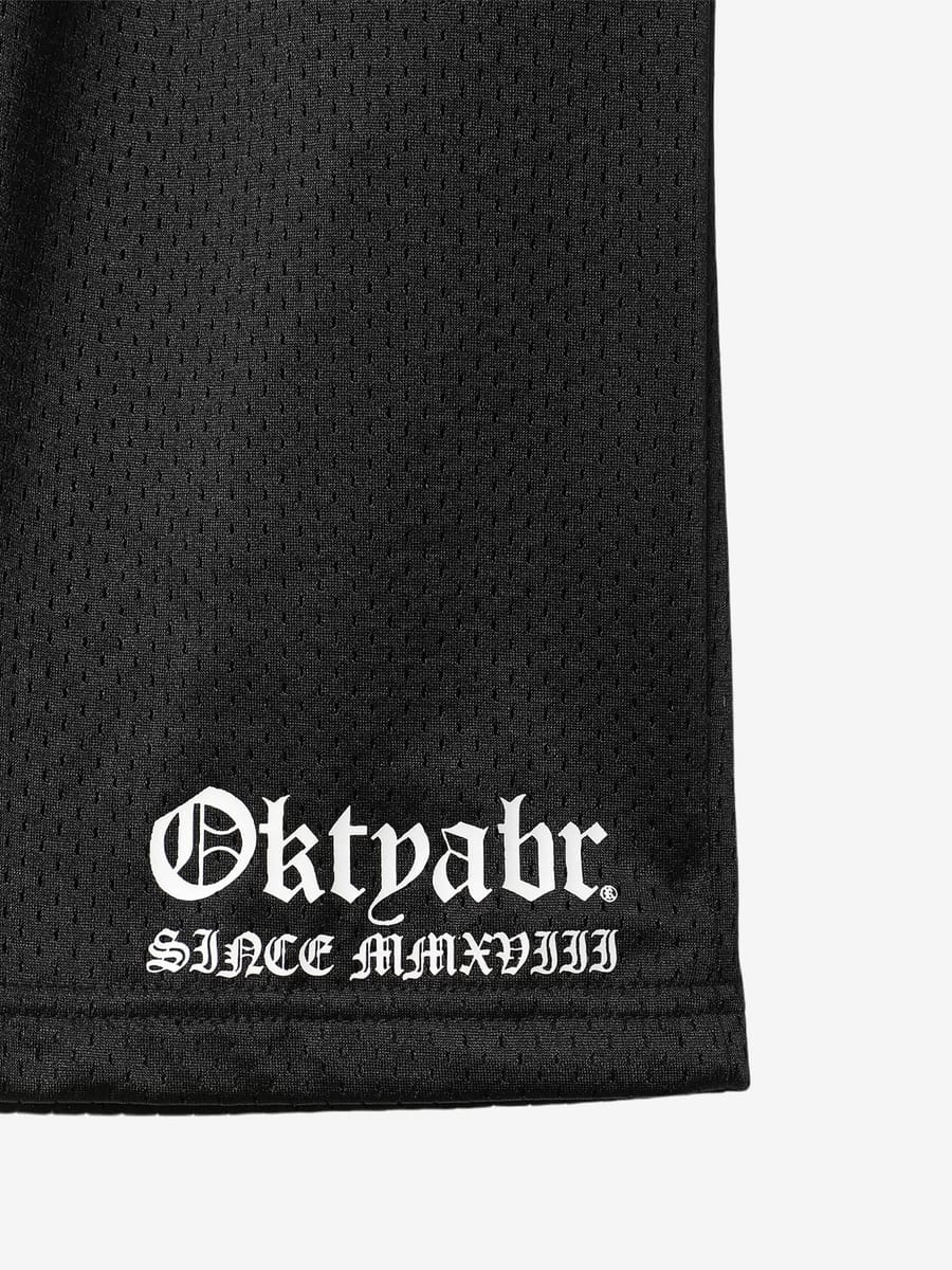 ОКТЯБРЬ — Шорты AW'25 Mesh Black