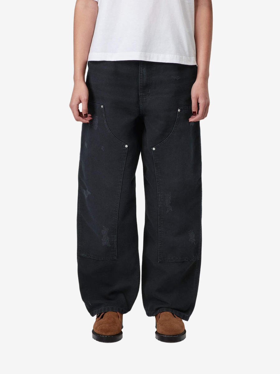 CARHARTT WIP — Джинсы W Brandon Double Knee Black (Grind Wash)