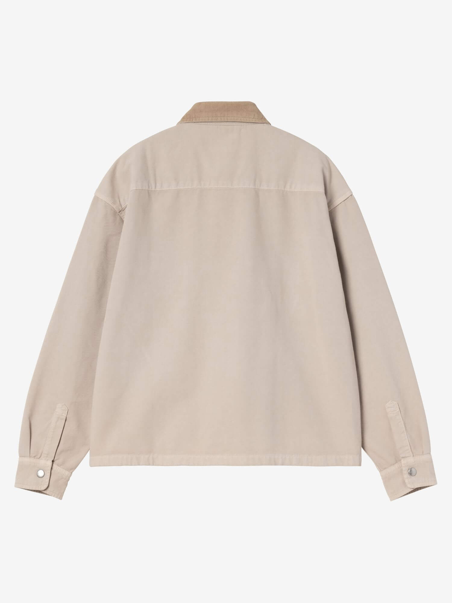 CARHARTT WIP — Овершот Prescott Shirt Jac String/Leather (Garment Dyed)