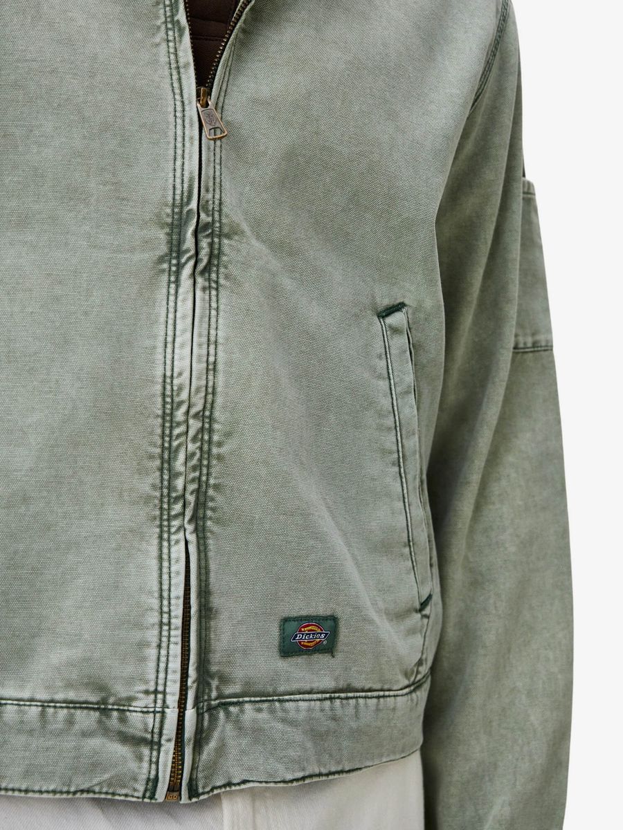 DICKIES — Куртка Newington Stone Wash Light Green