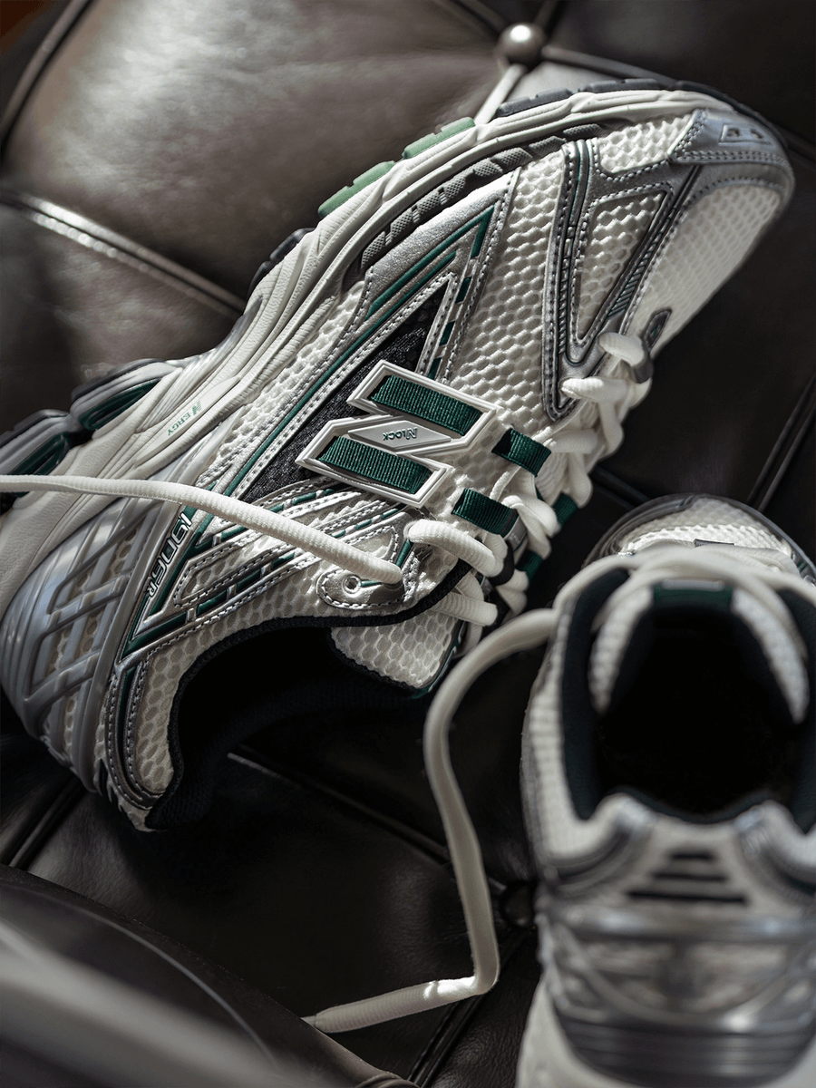 NEW BALANCE — Кроссовки 1906R Silver/Green/White