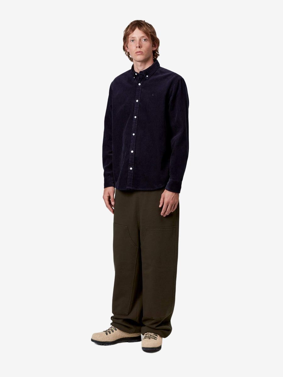 CARHARTT WIP — Рубашка Madison Cord Dark Navy/Dark Navy