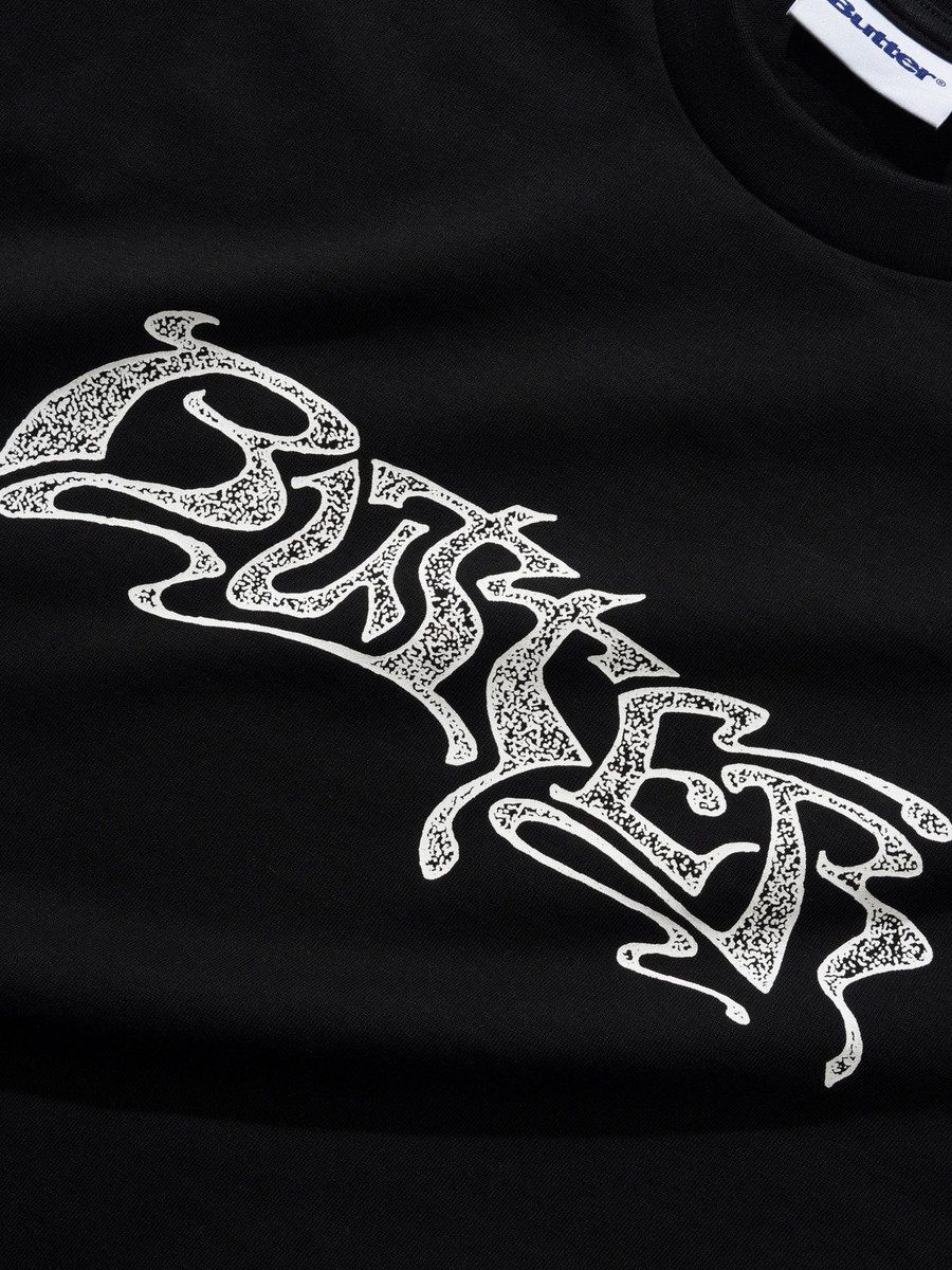 BUTTER GOODS — Футболка Drummer Tee Black
