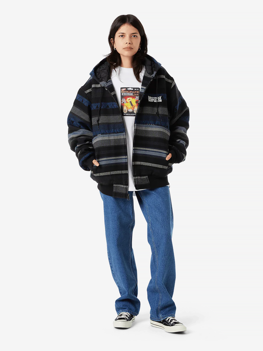 HUF — Куртка HUF x Bronze56K Baja Work Jacket Black Multi