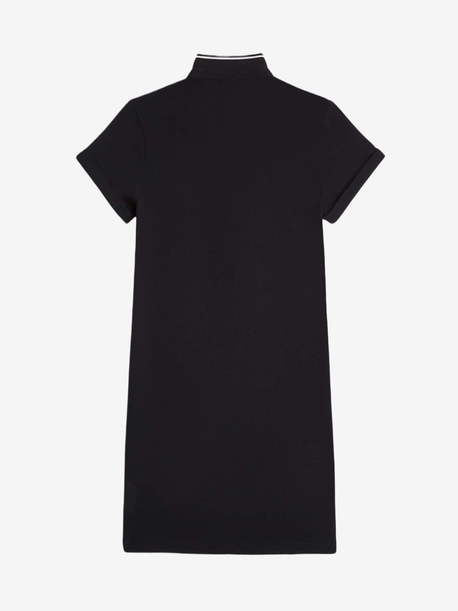 FRED PERRY — Платье Tipped Polo Dress Black