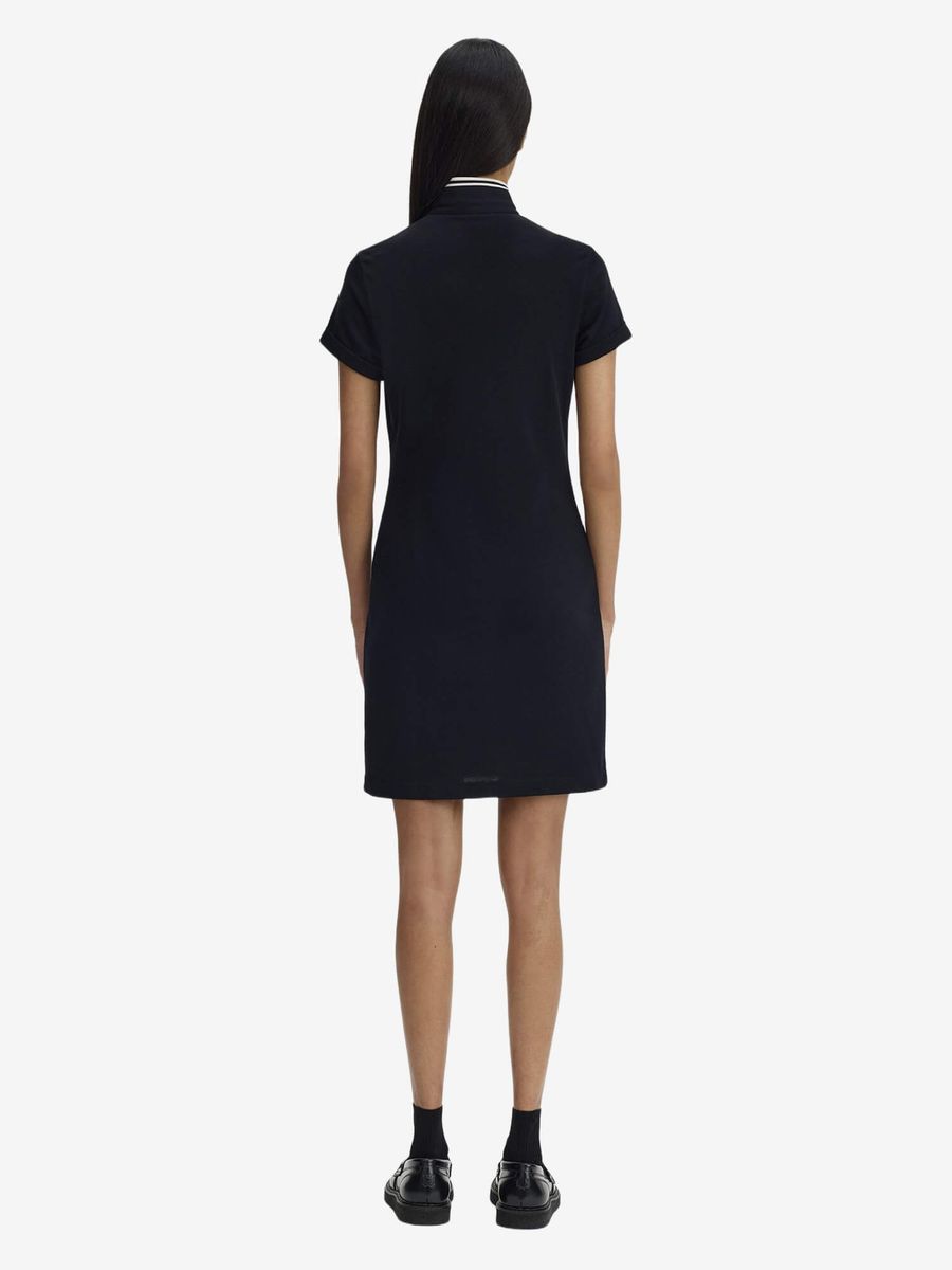 FRED PERRY — Платье Tipped Polo Dress Black