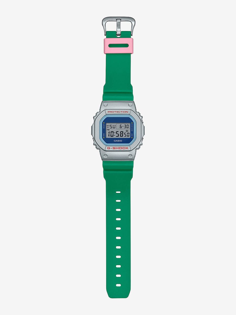 CASIO — Часы G-Shock DW-5600EU-8A3 Silver/Green