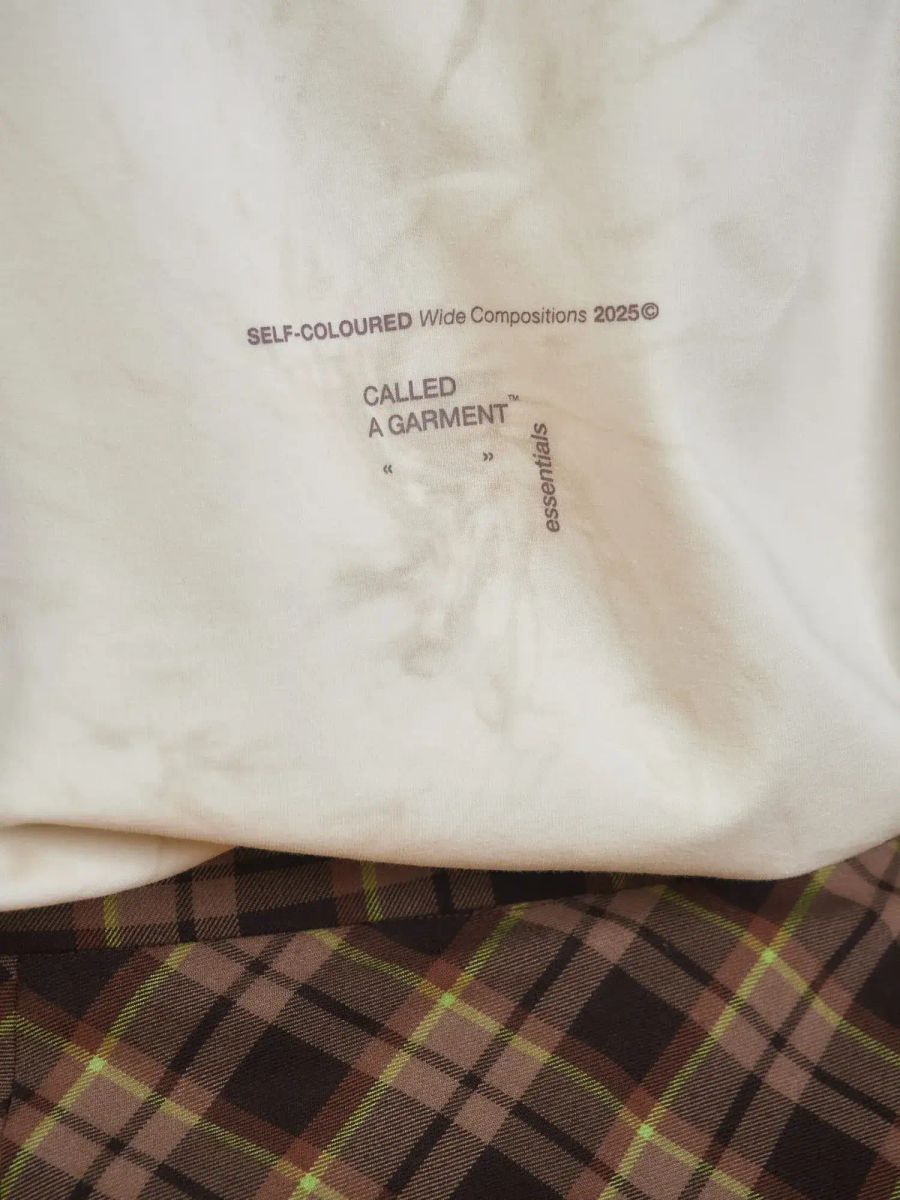 CALLED A GARMENT — Лонгслив Essentials Tie-Dye Дымовая спираль