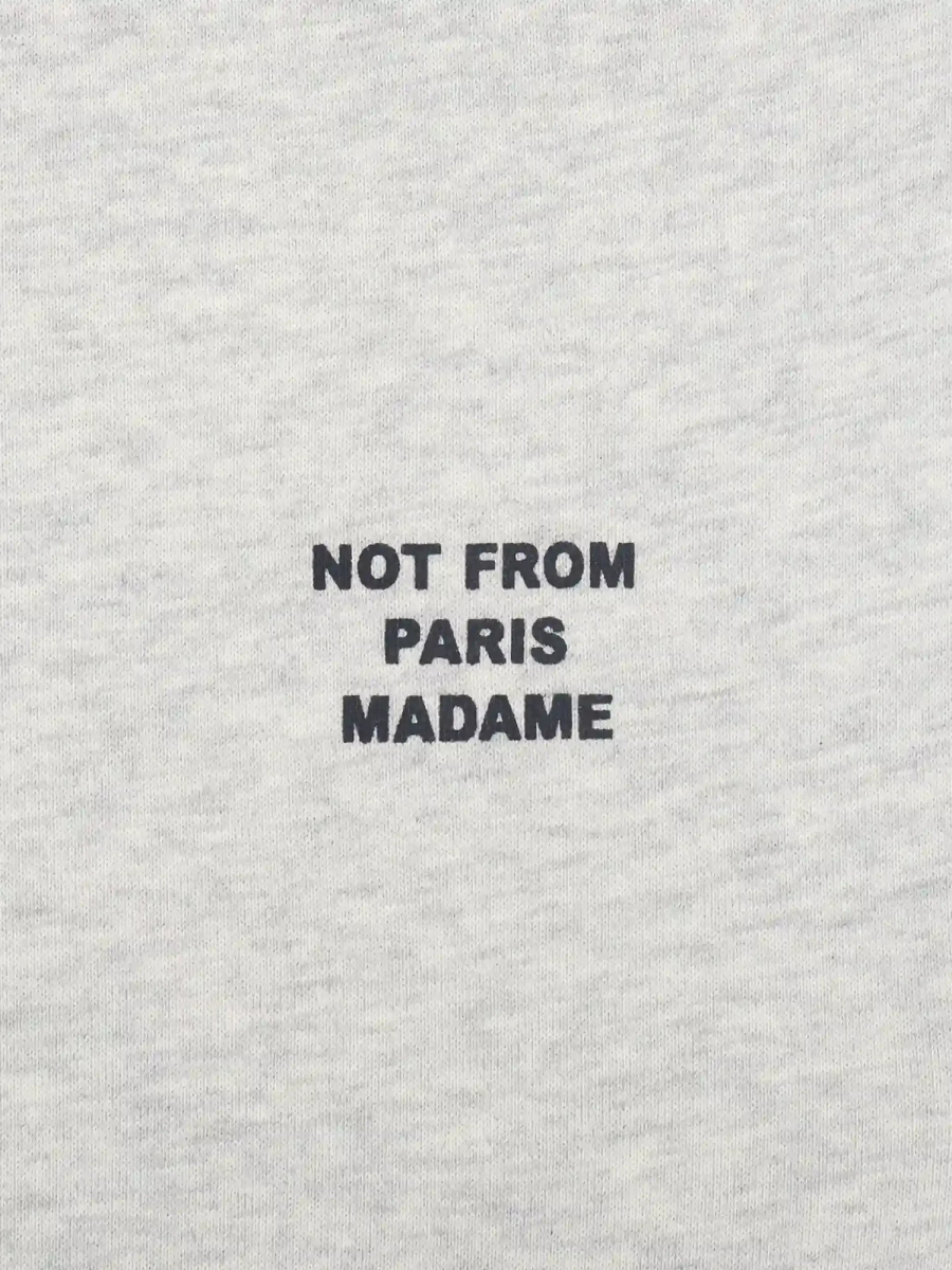 DRÔLE DE MONSIEUR — Штаны SLogan Joggers Fleece Grey