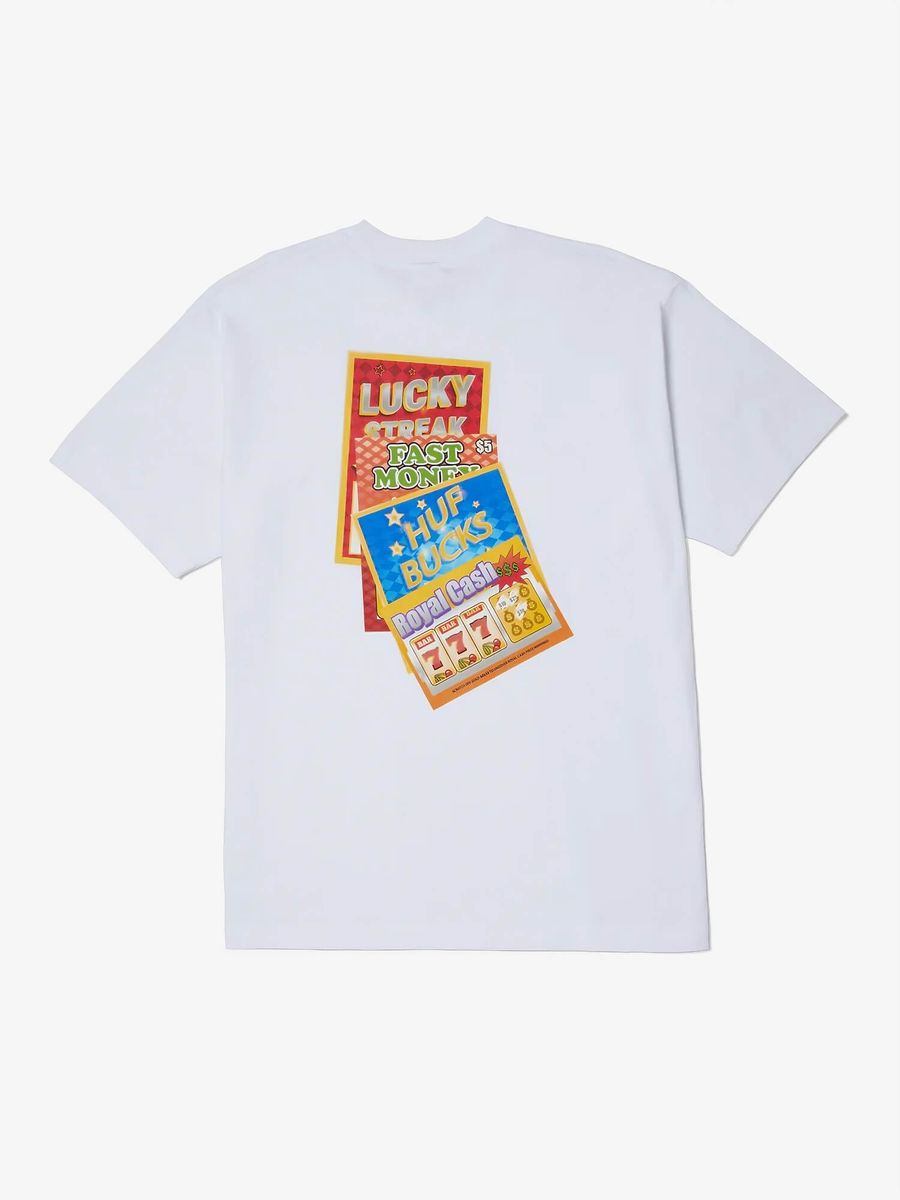 HUF — Футболка Lucky S/S White