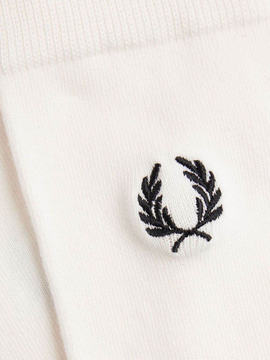 FRED PERRY — Носки Classic Laurel Wreath Snow White/Black