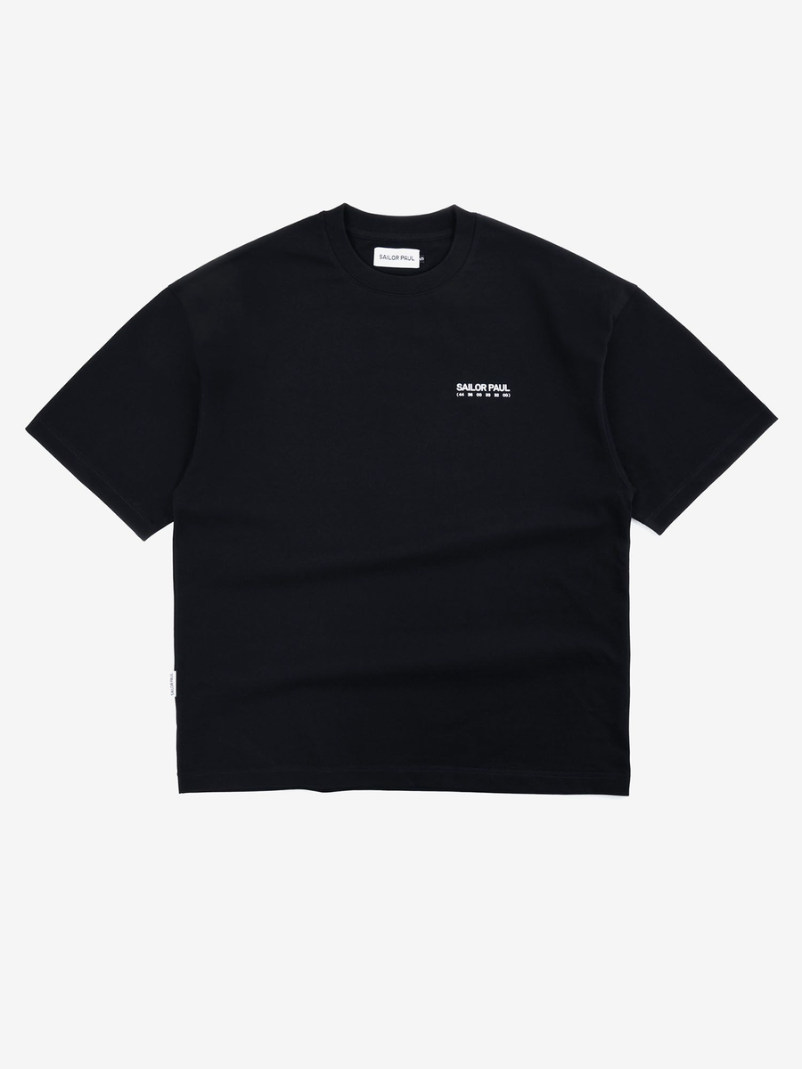 SAILOR PAUL — Футболка No Signal Tee Черный