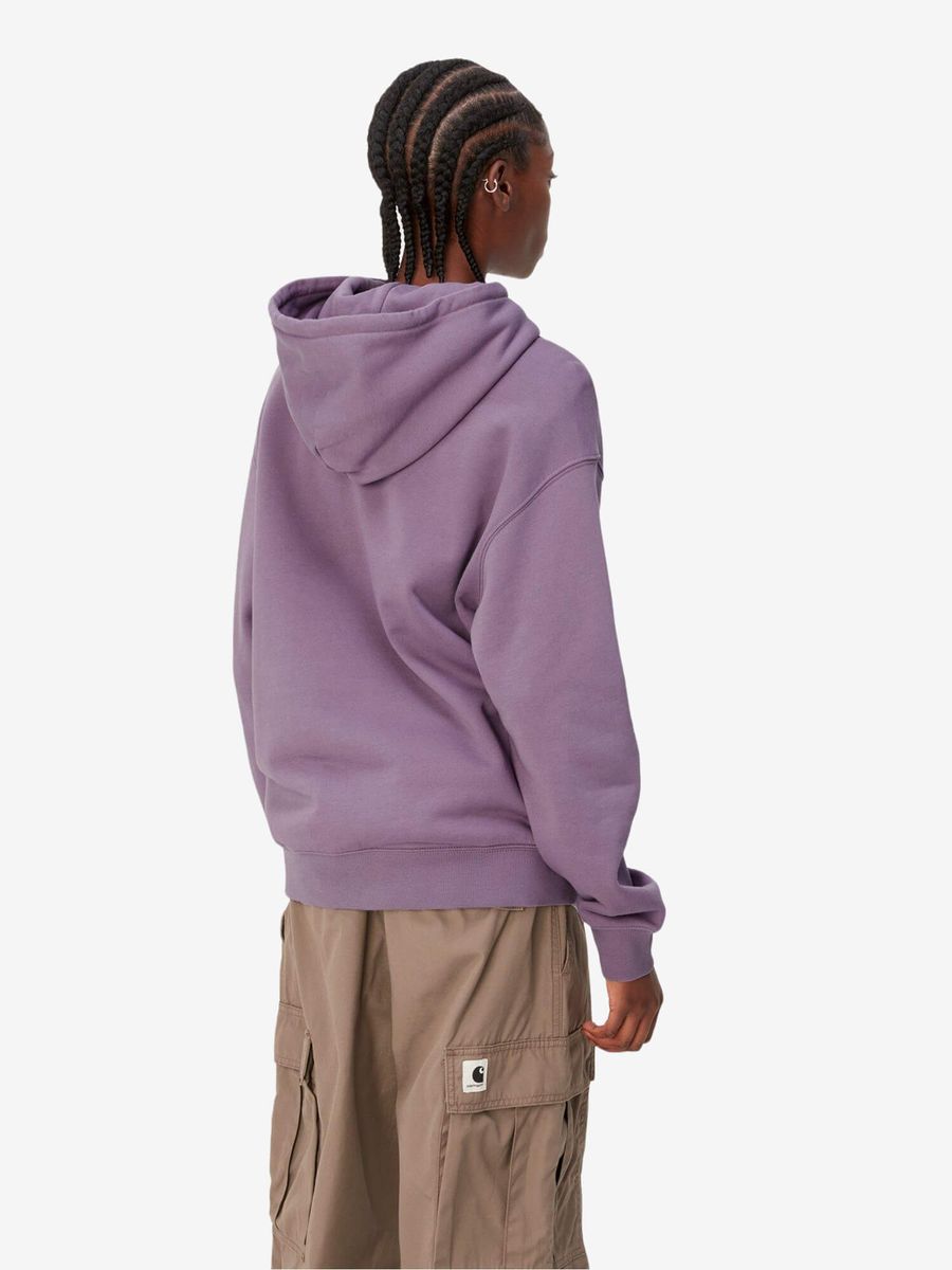 CARHARTT WIP — Худи Hooded Carhartt Glossy Purple/Discovery Green