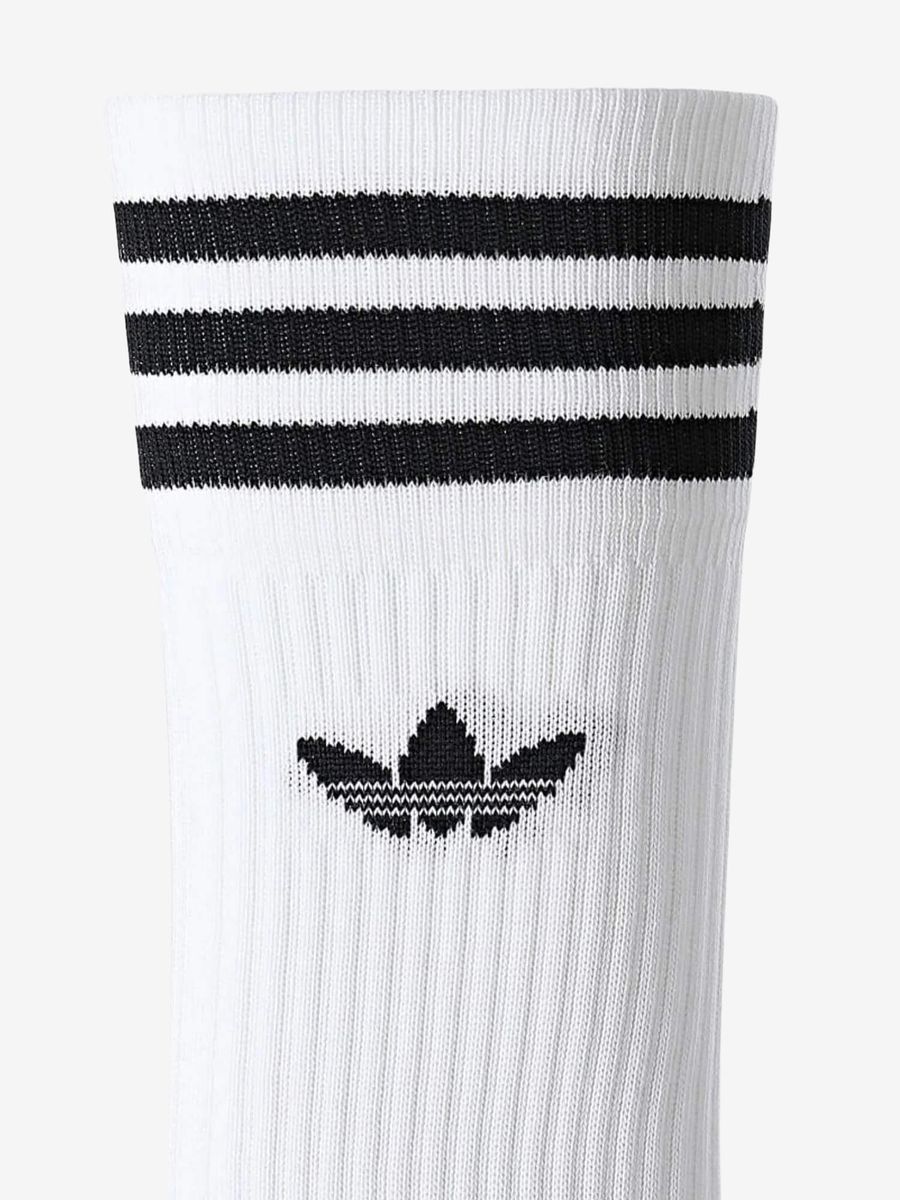 ADIDAS ORIGINALS — Носки Crew Mid-Cut 3 pack White/Black