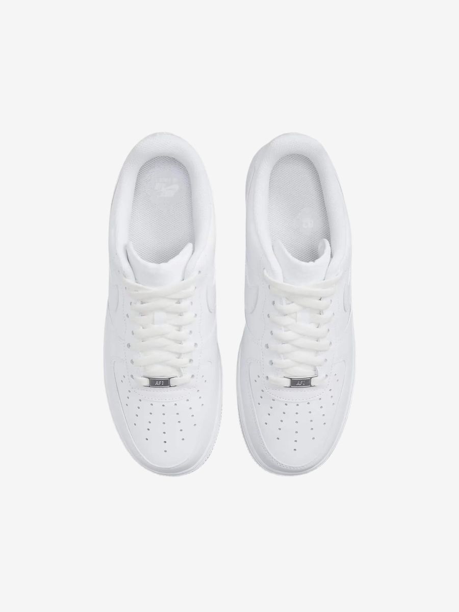 NIKE — Кроссовки Air Force 1 '07 Low White/White