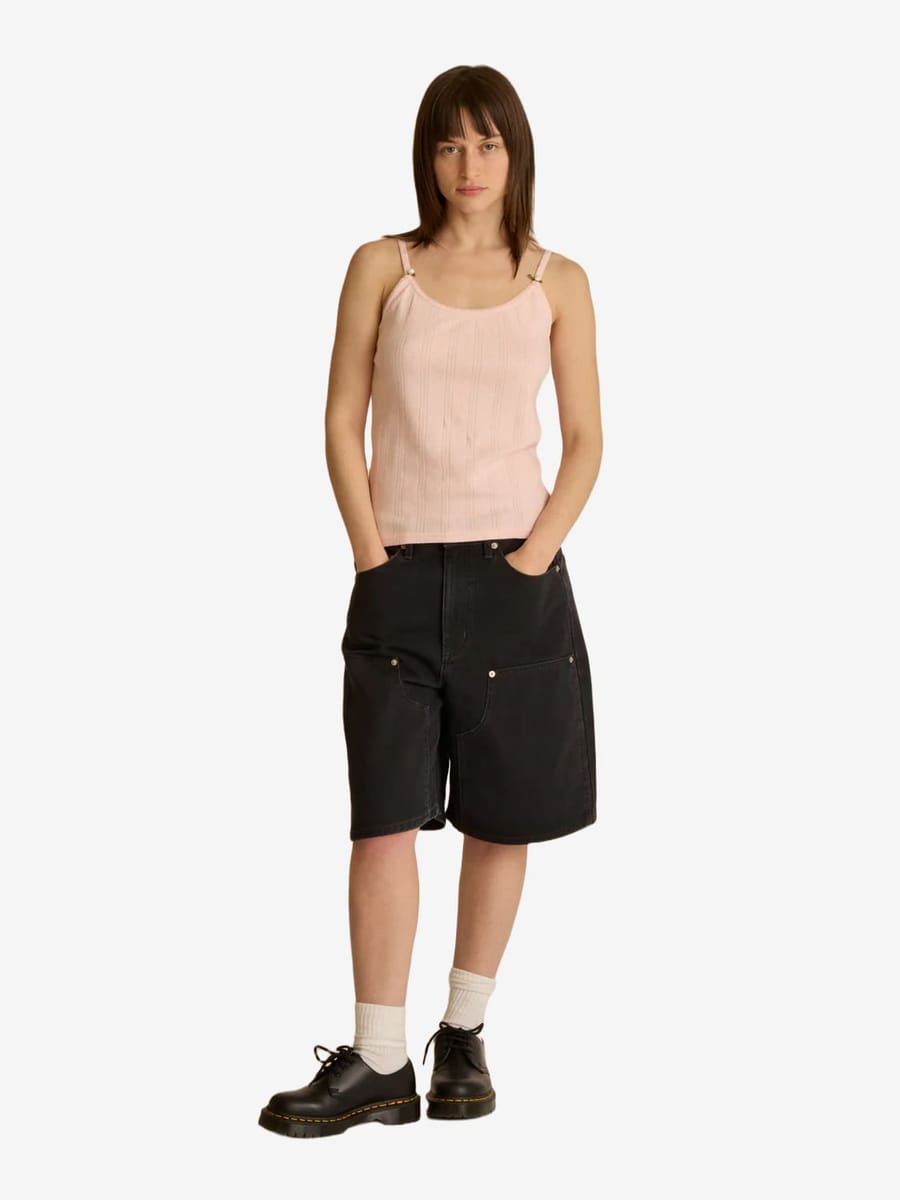 OBEY — Шорты W Shift Panel Short Digital Black (Faded Wash)