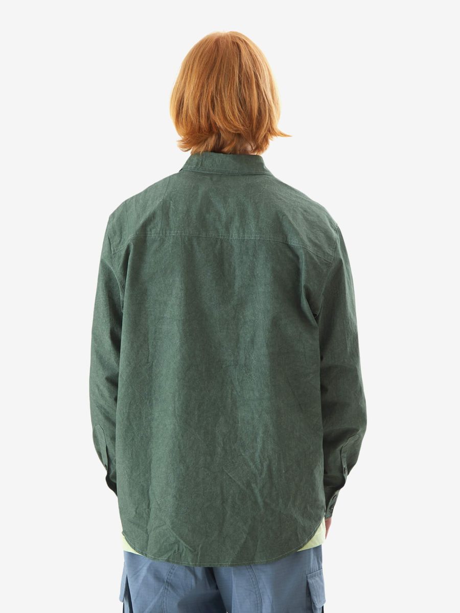 МЕЧ — Рубашка ss24 Shirt Dyed Forest Green