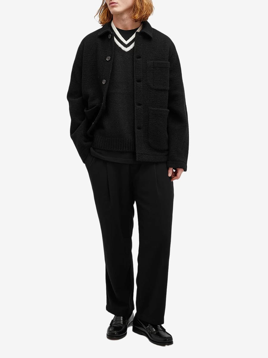OBEY — Жилет Вязанный Alden Sweater Vest Black