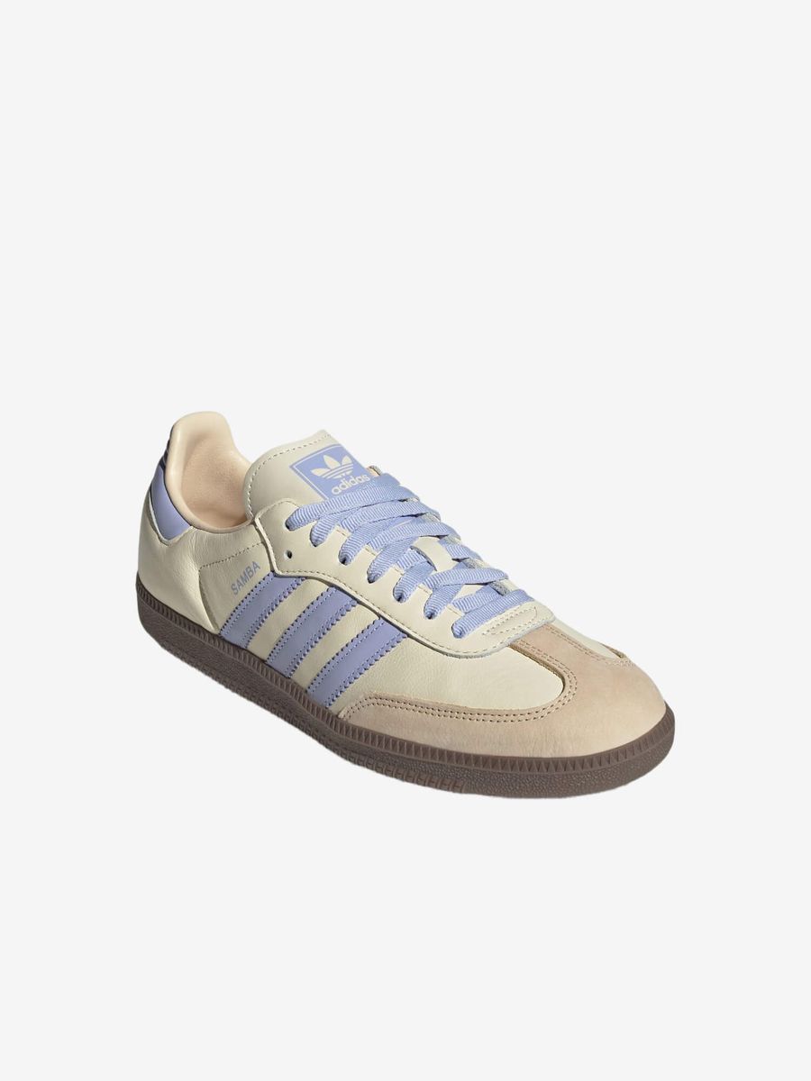 ADIDAS ORIGINALS — Samba OG Cream White/Violet Tone