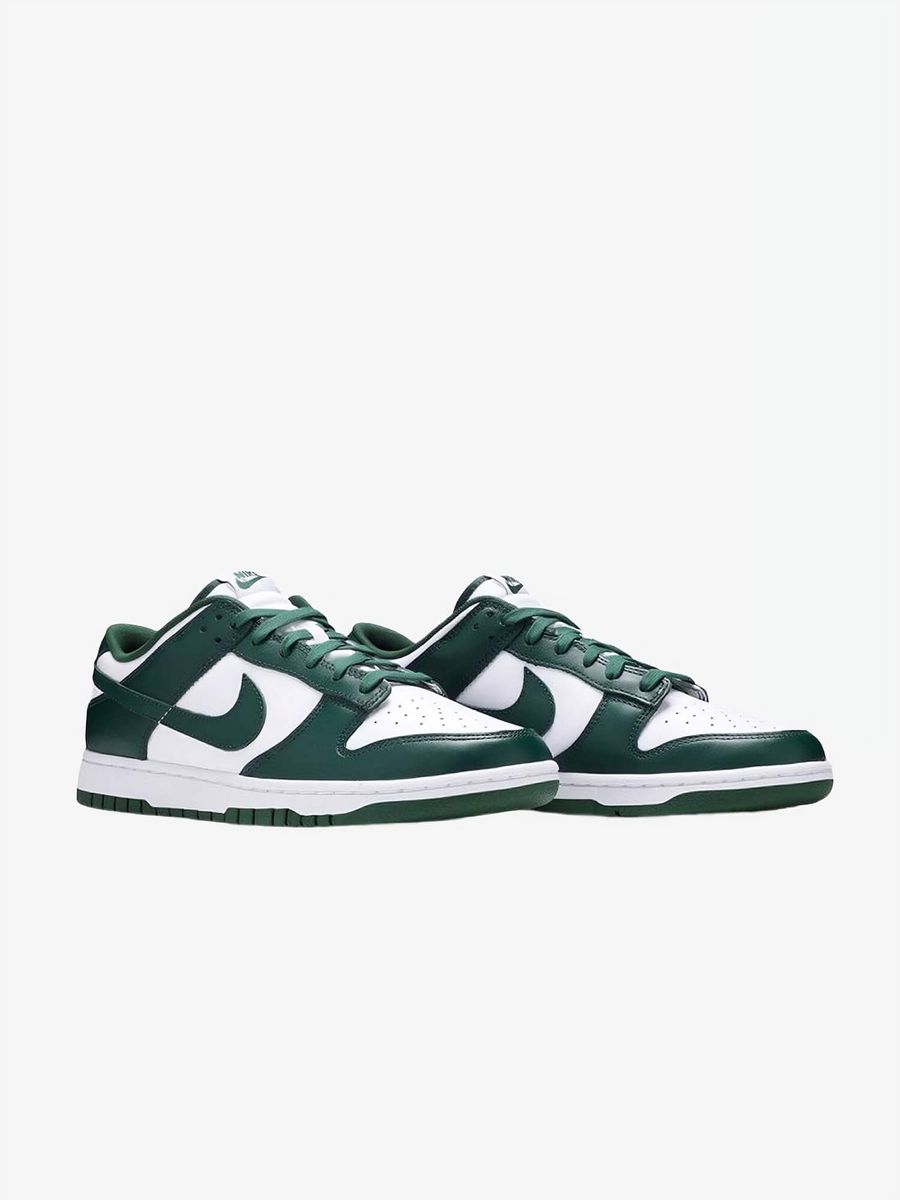 NIKE — Кроссовки Dunk Low 'Michigan State' Green/White